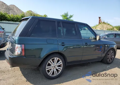 2012 Land Rover Range Rover Hse Luxury из США, поврежденный, VIN SALMF1D42CA390805